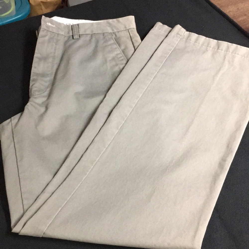Men’s gray Docker pants